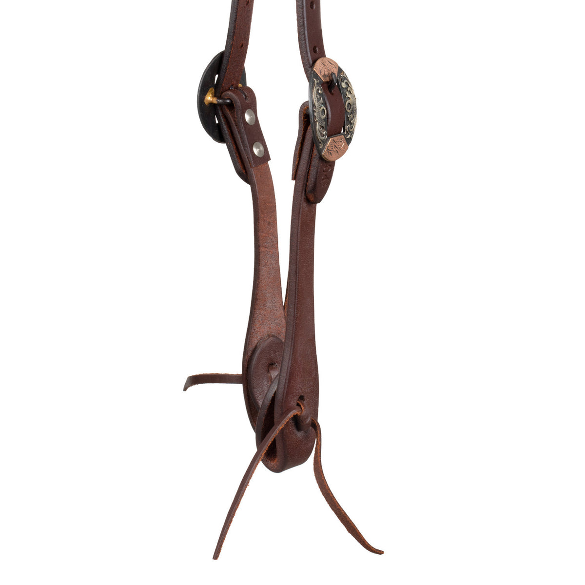 ONE EAR GERMAN BUCKLES WESTERN BRIDLE