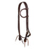 One ear western bridle w/throat latch (brass).