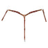 Breastcollar with braided leather decorations.