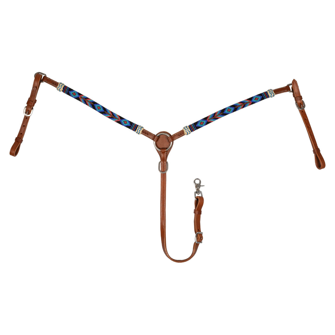 BREASTPLATE WITH PEARL DECORATIONS.