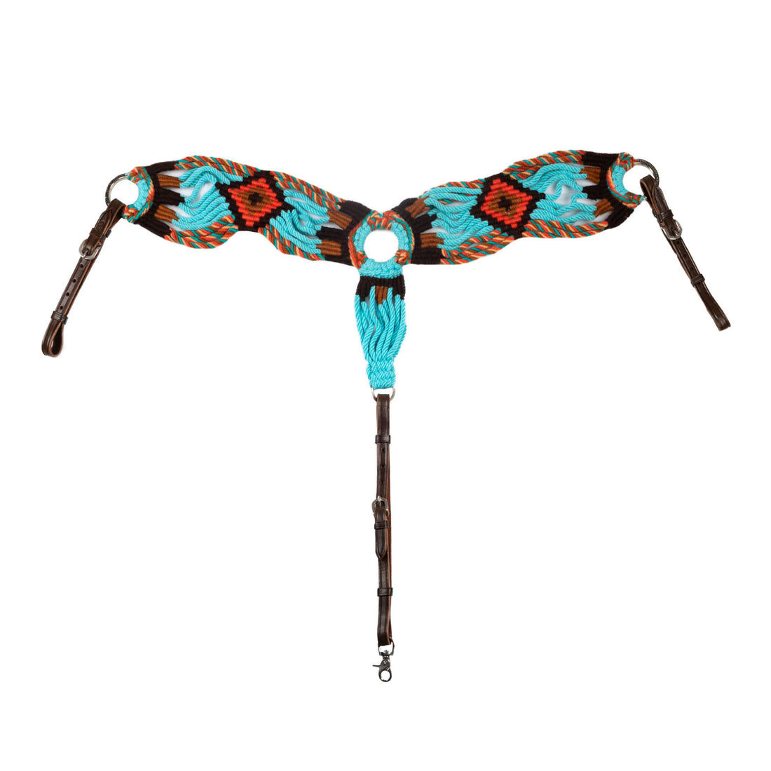 ROPE WAVES WESTERN BREASTCOLLAR.