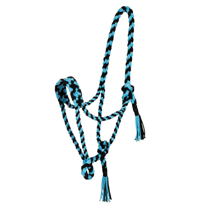 Braided nylon halter.