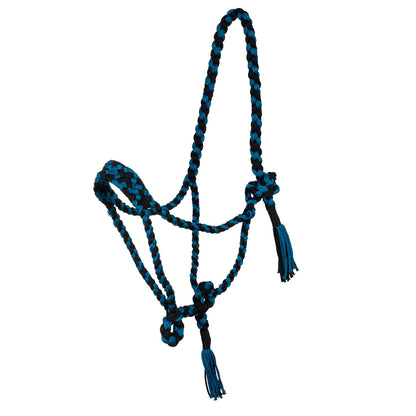 Braided nylon halter.