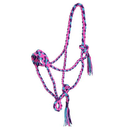 Braided nylon halter.