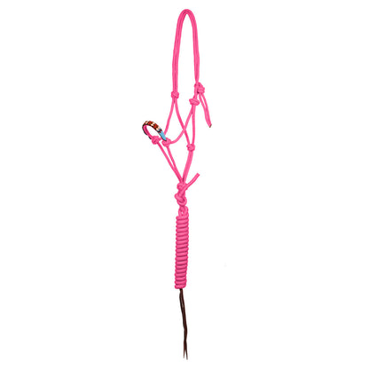 Pearls knot halter with lead.