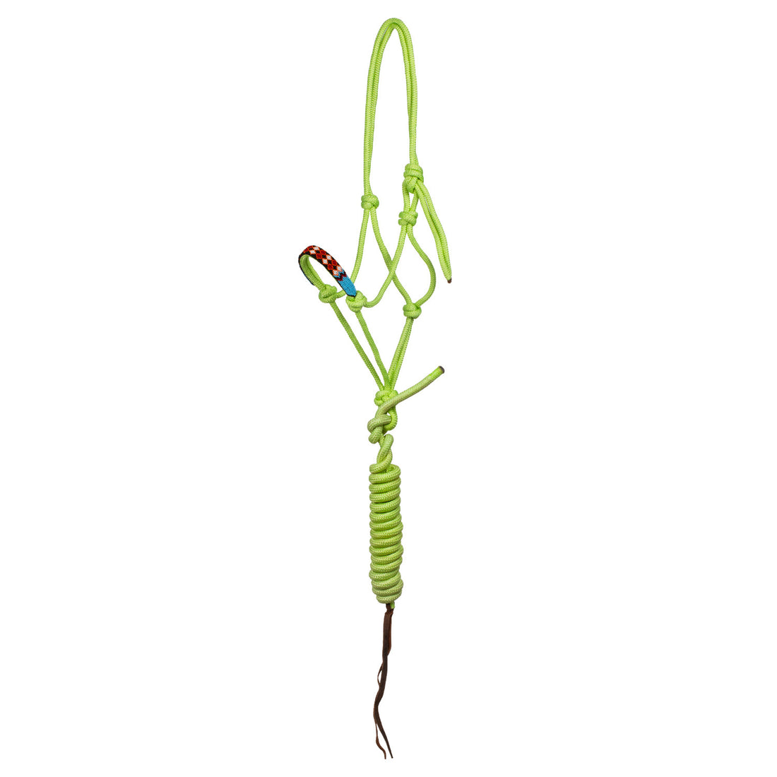 Pearls knot halter with lead.