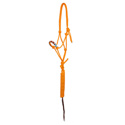 Pearls knot halter with lead.
