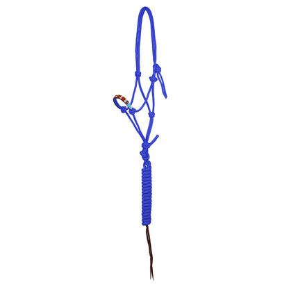 Pearls knot halter with lead.