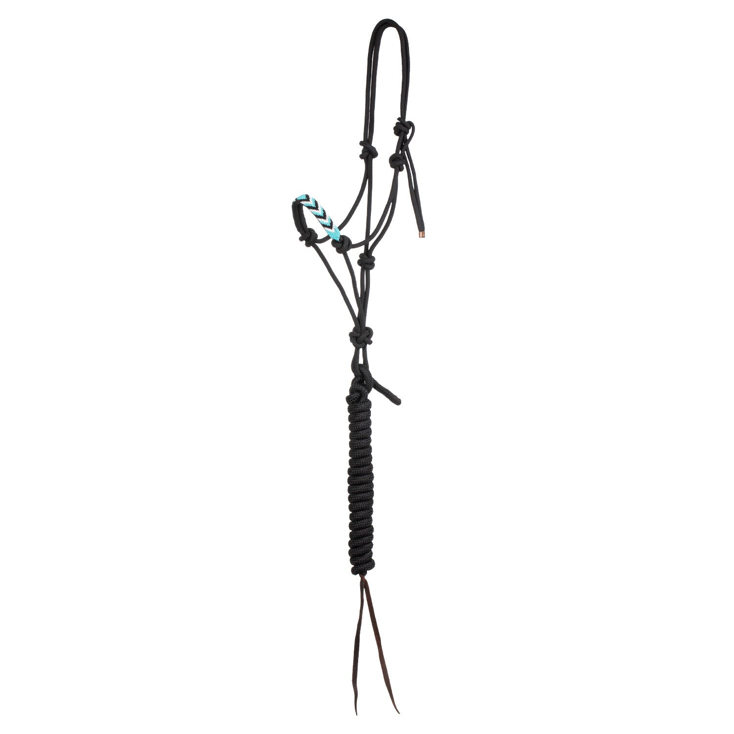 ROPE HALTER WITH DECORATIONS WITH LEAD.