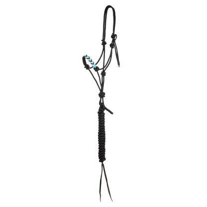 ROPE HALTER WITH DECORATIONS WITH LEAD.