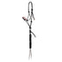 ROPE HALTER WITH BEADS.