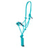 Halter with braided rope on the nose.
