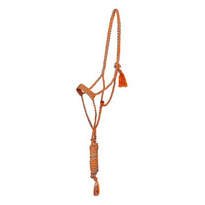 WIDE NOSE ROPE HALTER W/LEAD.