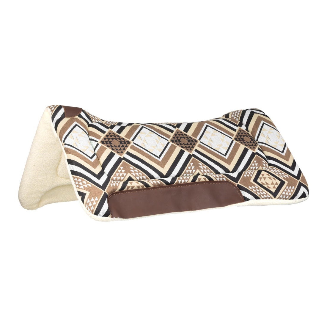 Dakota Western saddle pad eco wool padding.