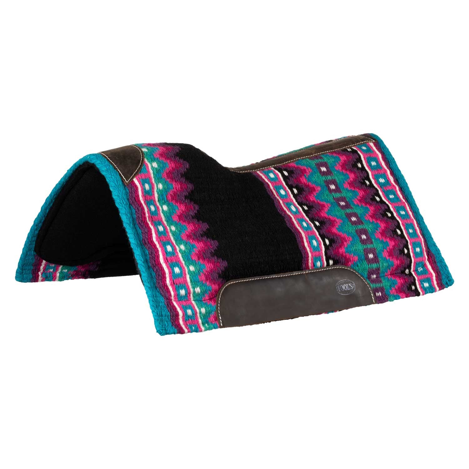 Wool top felt bottom saddle pad.