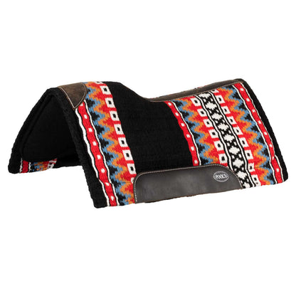 Wool top felt bottom saddle pad.