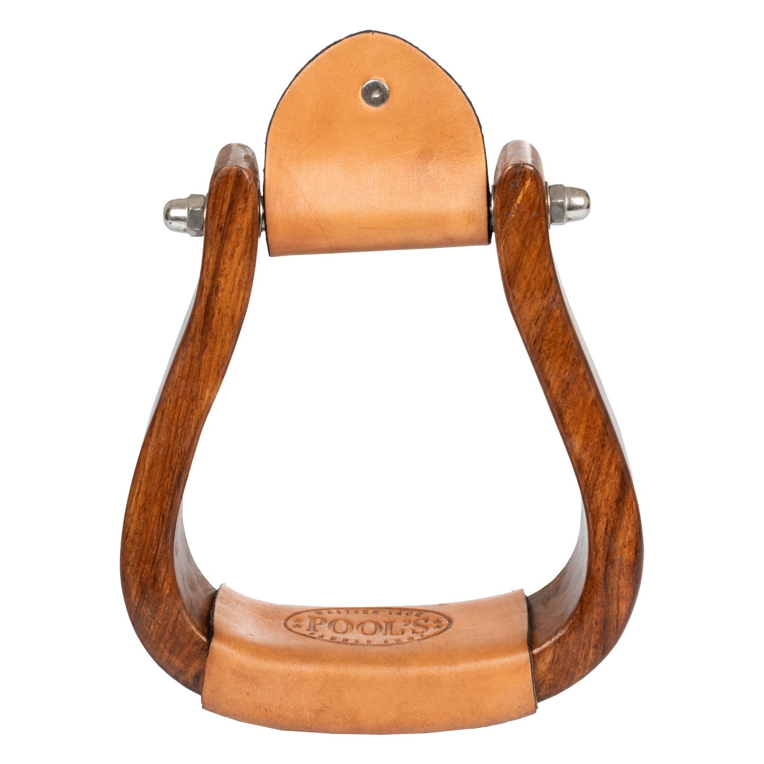 Ys standard wood western stirrups.
