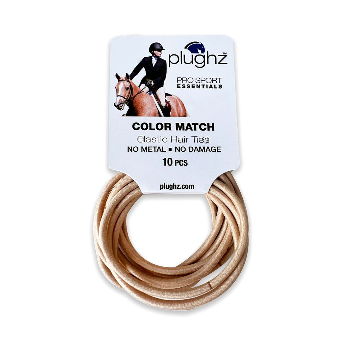 PLUGHZ ELASTIC HAIR TIES.