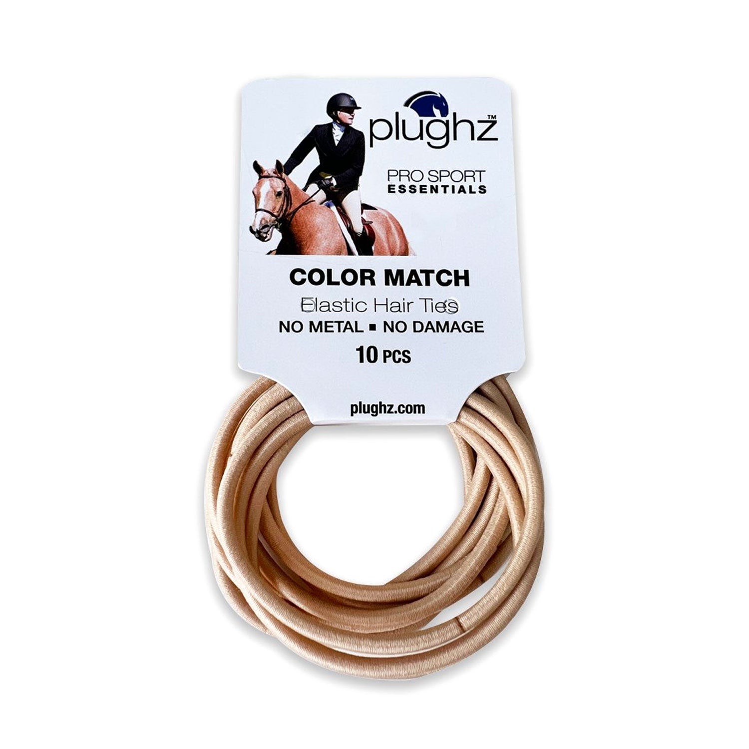 PLUGHZ ELASTIC HAIR TIES.