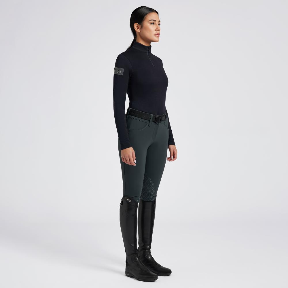 Cavalleria Toscana CT Tech-Wool Ladies Training Turtleneck.