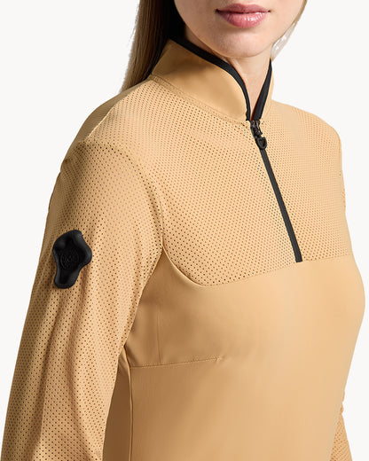 Cavalleria Toscana Ladies Perforated Training Shirt