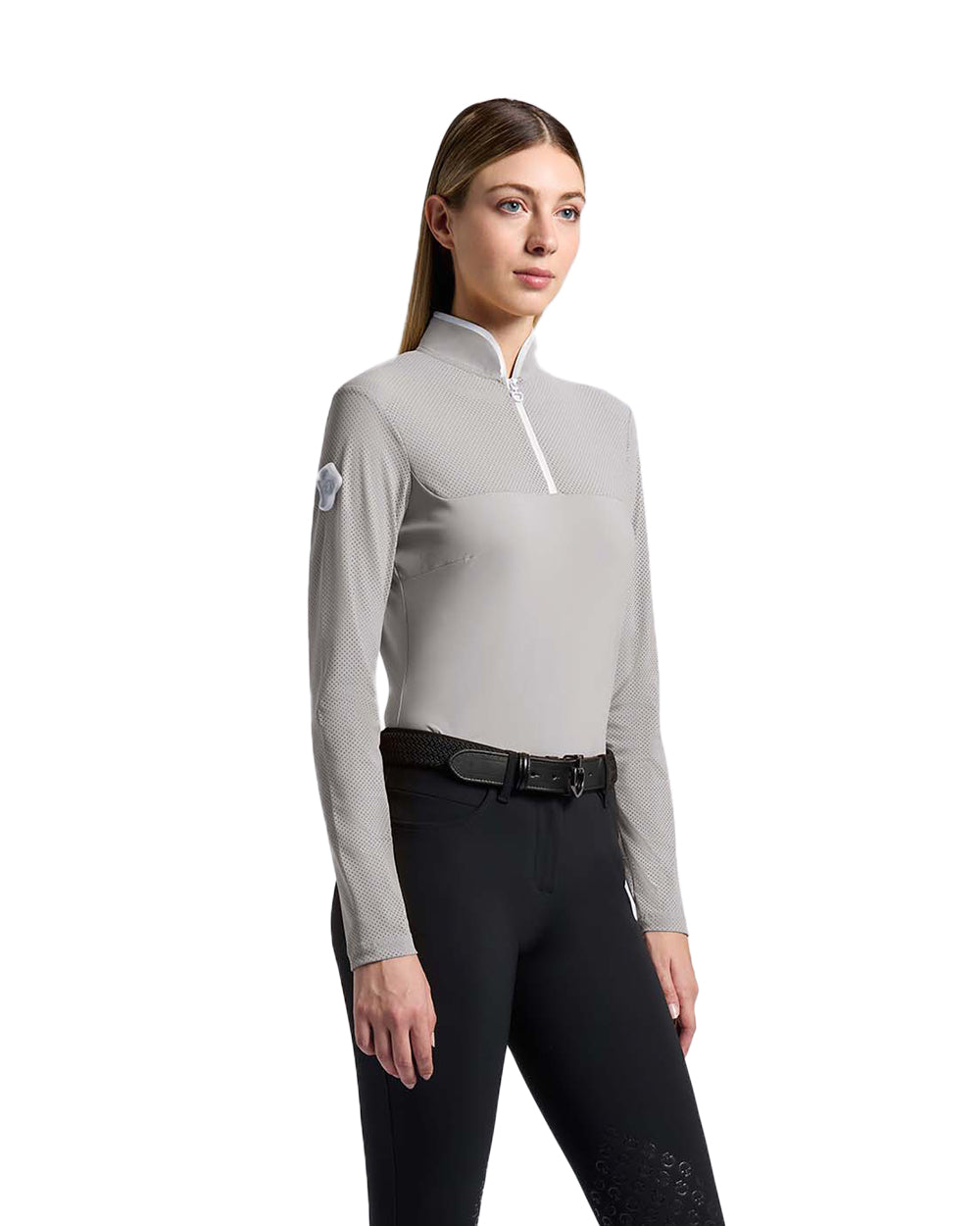 Cavalleria Toscana Ladies Perforated Training Shirt