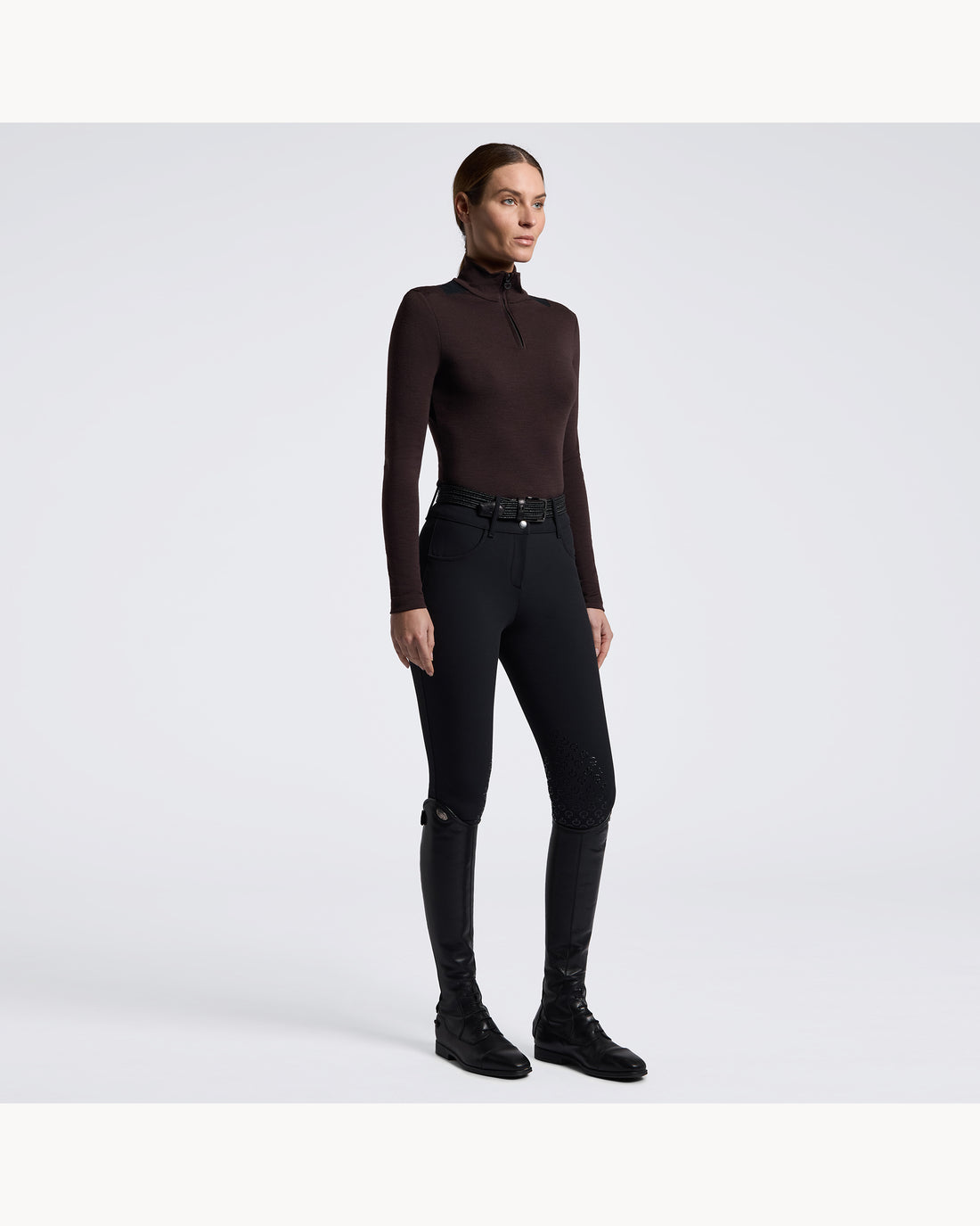 Camisa de Treino Cavalleria Toscana CT Feminina em Lã Tecnológica