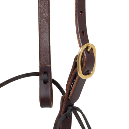 ROLLED EAR WESTERN BRIDLE