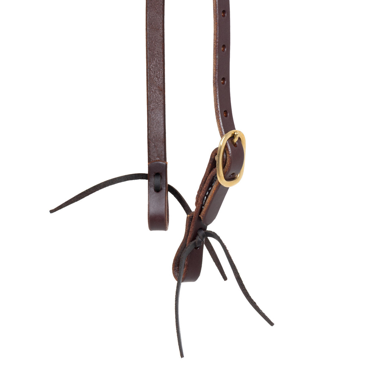 ROLLED EAR WESTERN BRIDLE
