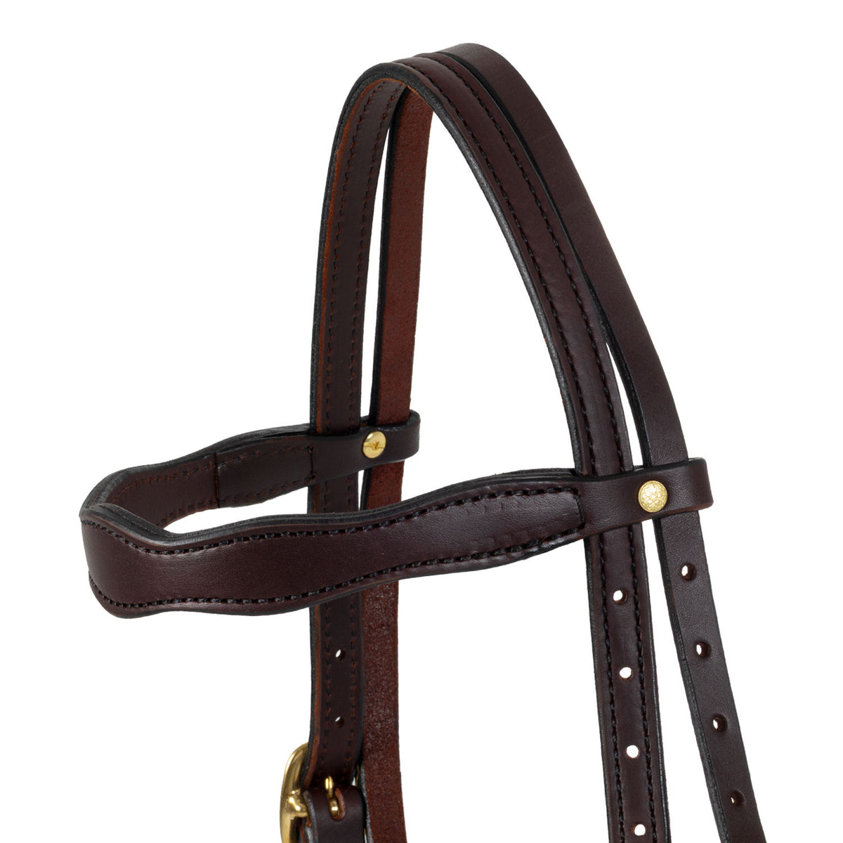DARK OILED COWBOY HEADSTALL