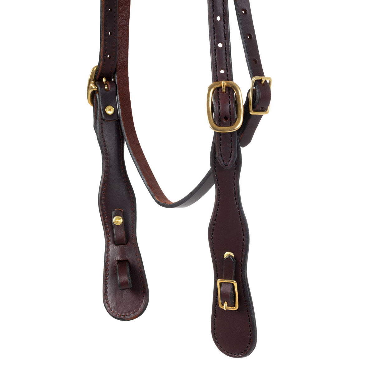 DARK OILED COWBOY HEADSTALL