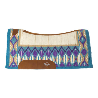CONTOURED SADDLE PAD WITH WOOLEN BLANKET 34X36