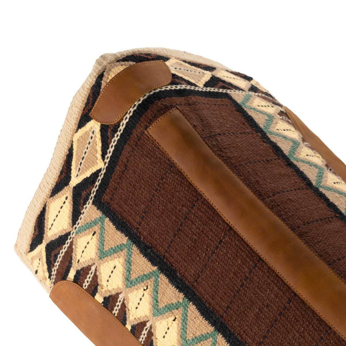 CONTOURED SADDLE PAD WITH WOOLEN BLANKET 34X36