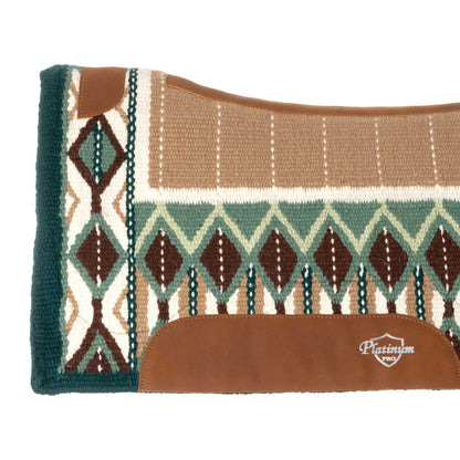 CONTOURED SADDLE PAD WITH WOOLEN BLANKET 34X36