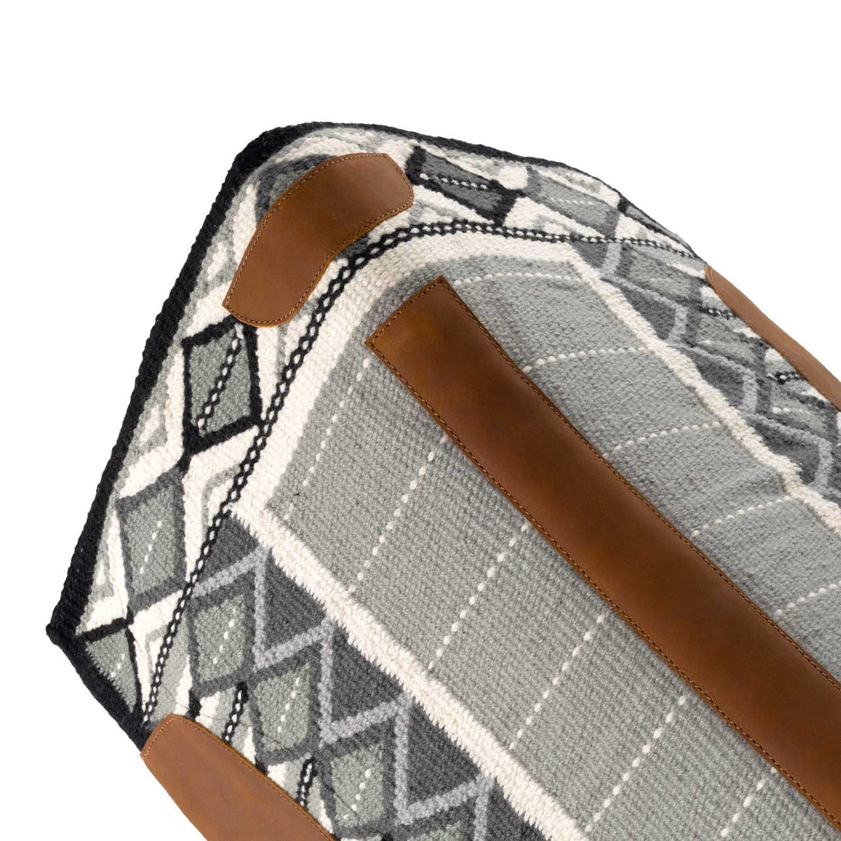 CONTOURED SADDLE PAD WITH WOOLEN BLANKET 34X36