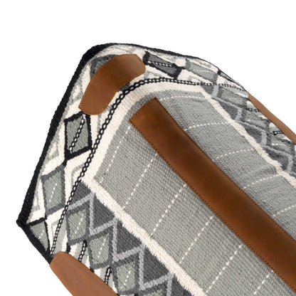 CONTOURED SADDLE PAD WITH WOOLEN BLANKET 34X36