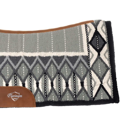 CONTOURED SADDLE PAD WITH WOOLEN BLANKET 34X36