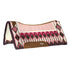 CONTOURED SADDLE PAD WITH WOOLEN BLANKET 34X36.