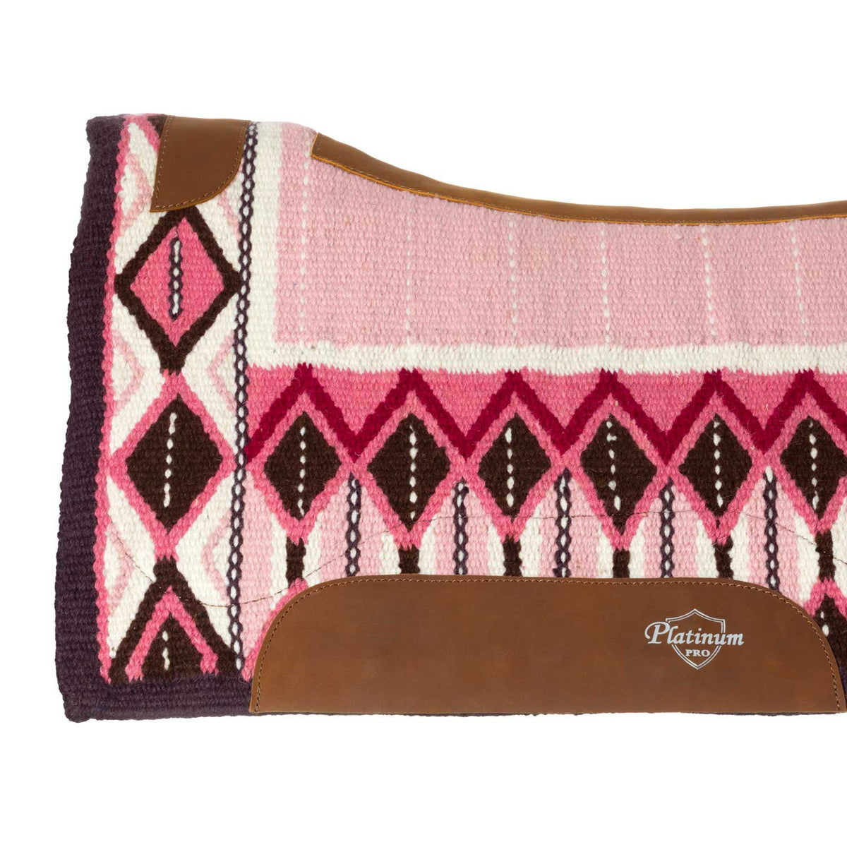CONTOURED SADDLE PAD WITH WOOLEN BLANKET 34X36