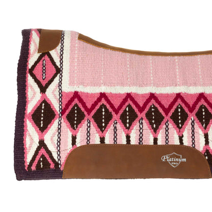 CONTOURED SADDLE PAD WITH WOOLEN BLANKET 34X36