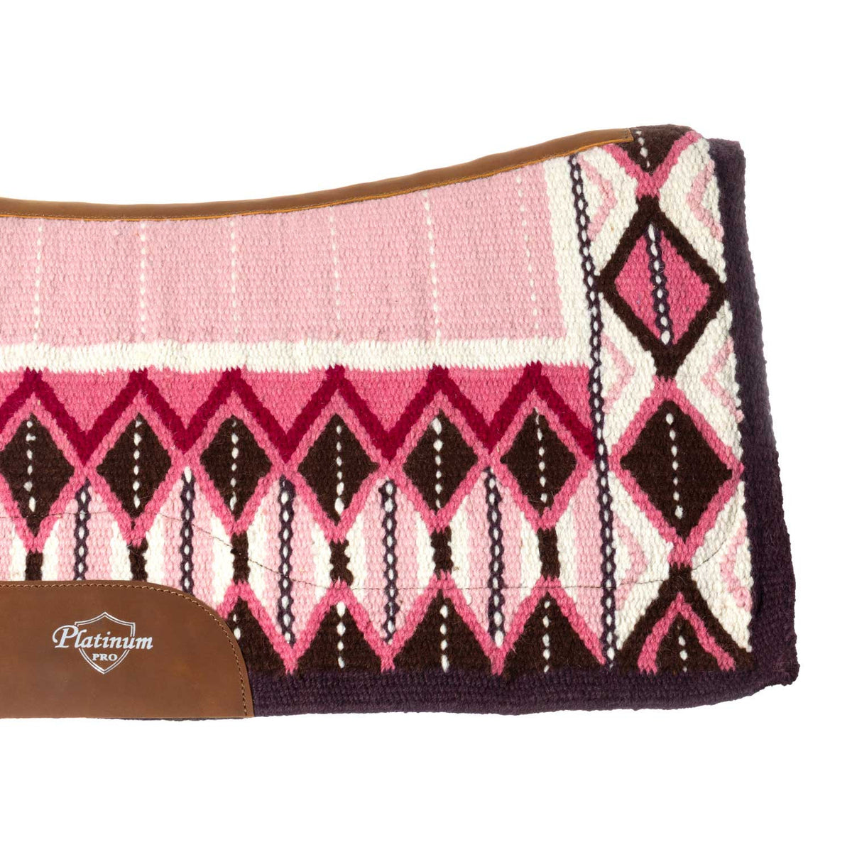 CONTOURED SADDLE PAD WITH WOOLEN BLANKET 34X36