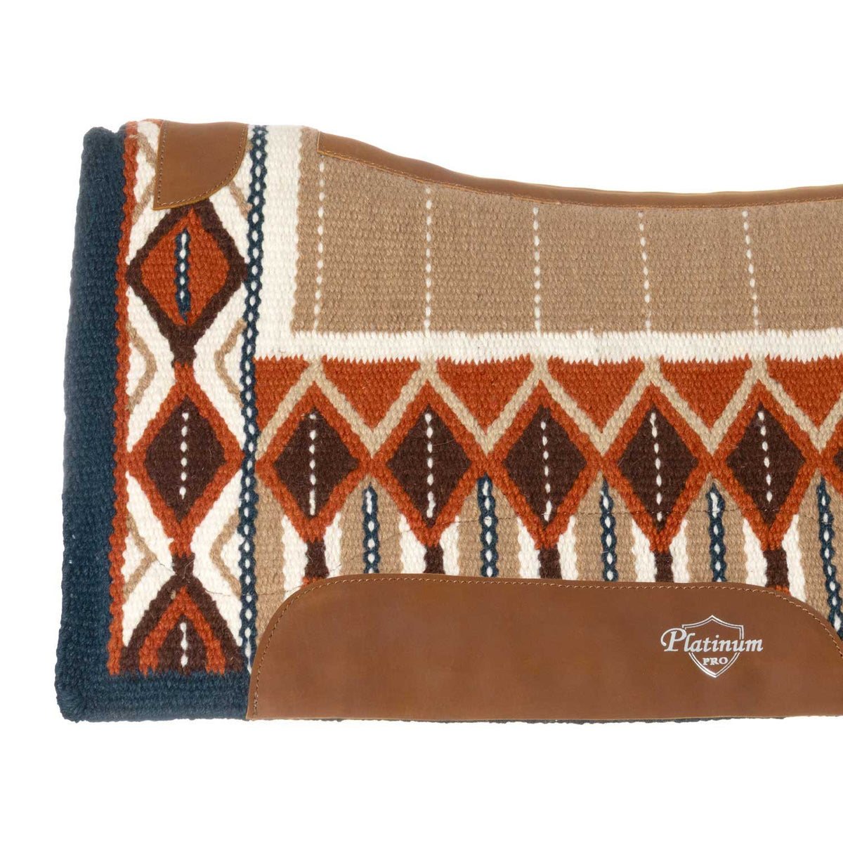 CONTOURED SADDLE PAD WITH WOOLEN BLANKET 34X36