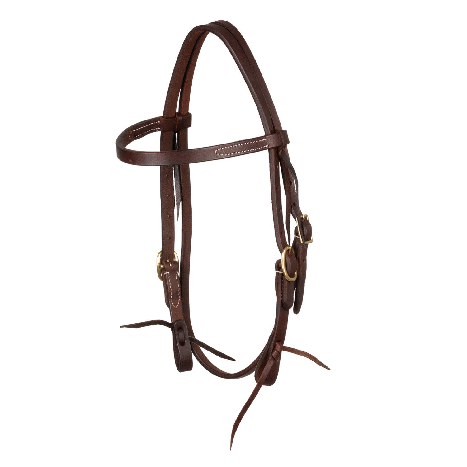 DOUBLE BUCKLE BROWBAND HEADSTALL.