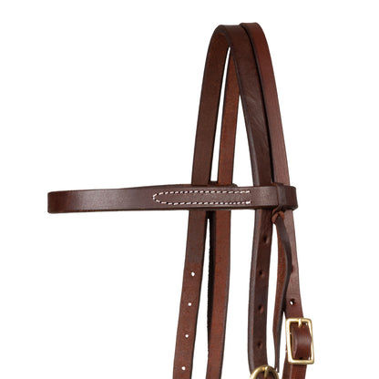 DOUBLE BUCKLE BROWBAND HEADSTALL