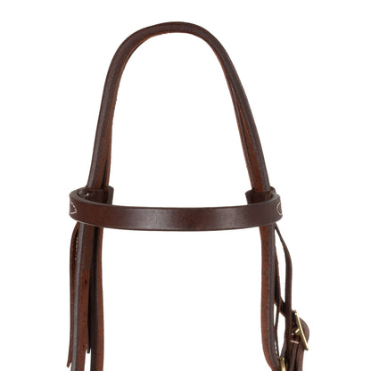 DOUBLE BUCKLE BROWBAND HEADSTALL