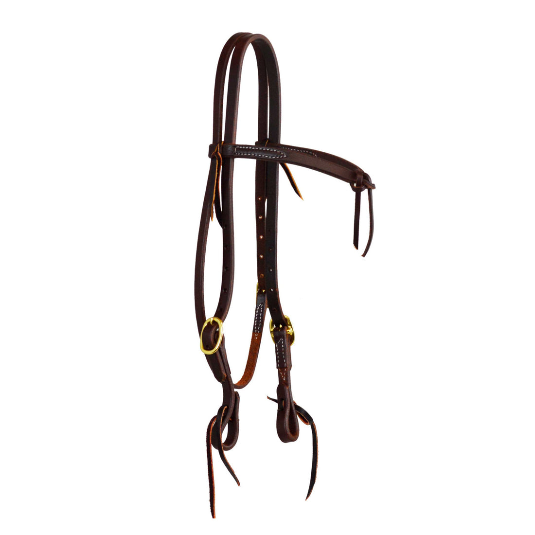 5/8" FUTURITY KNOT BROWBAND HEADSTALL.