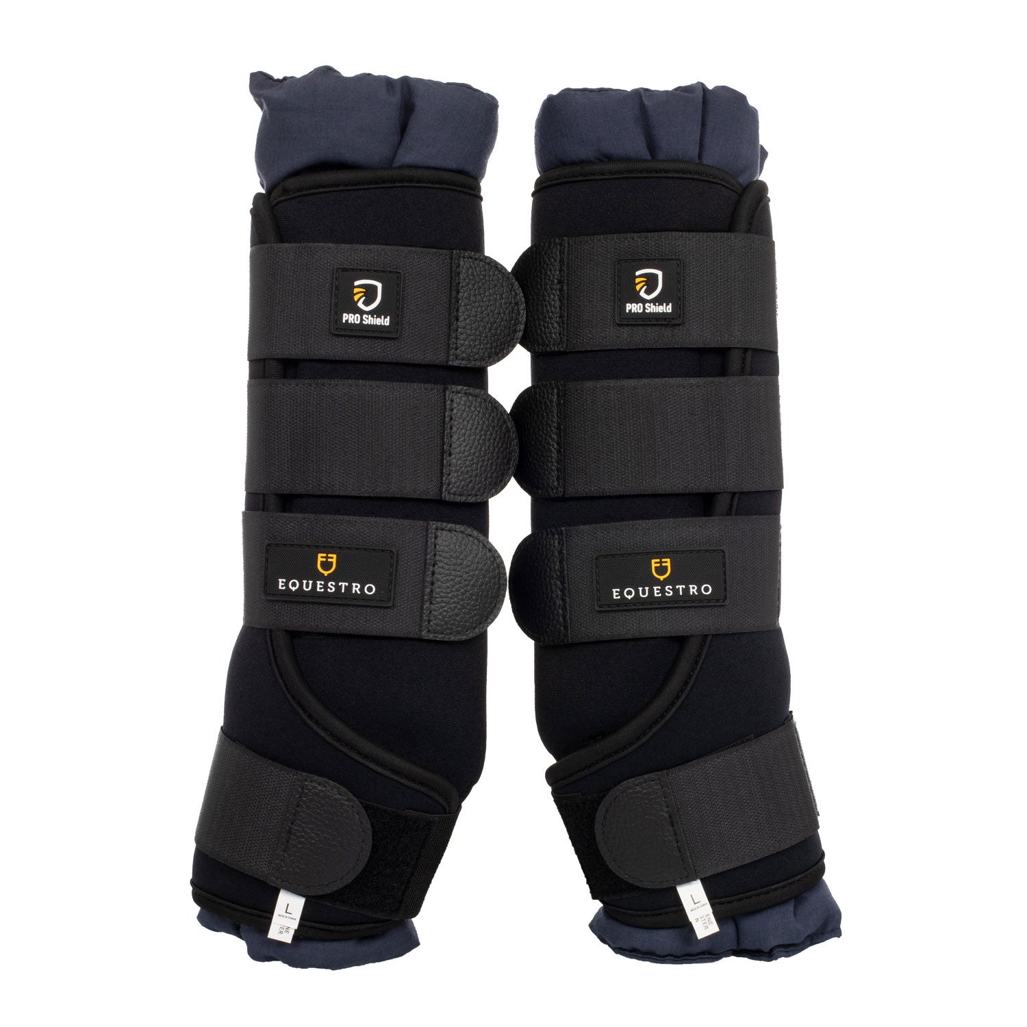 Neoprene stable boots.