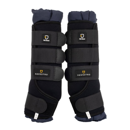 Neoprene stable boots.