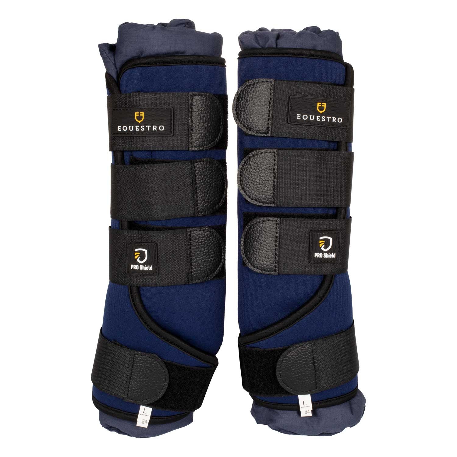 Neoprene stable boots.