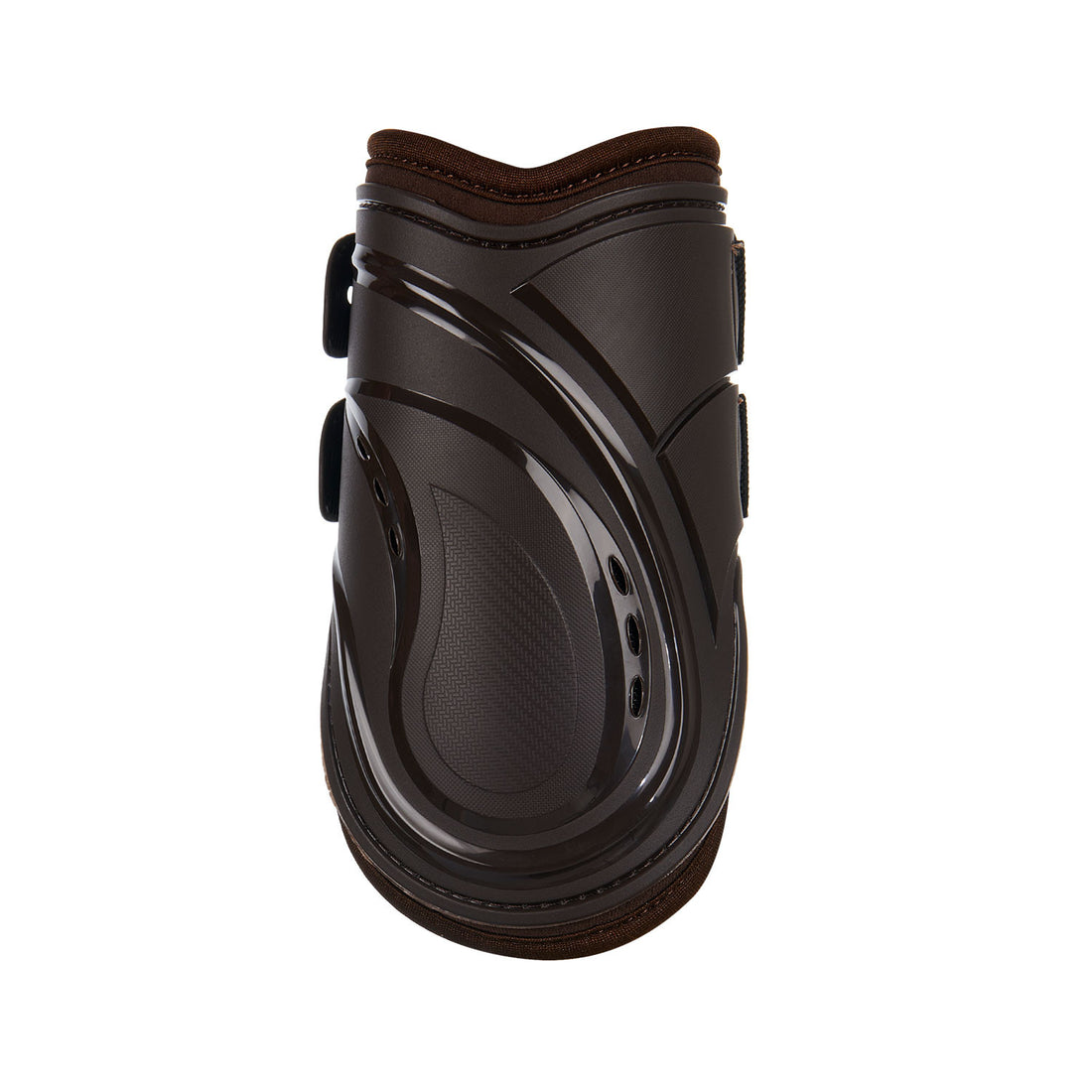 Neoprene padded polyurethane fetlock boots.